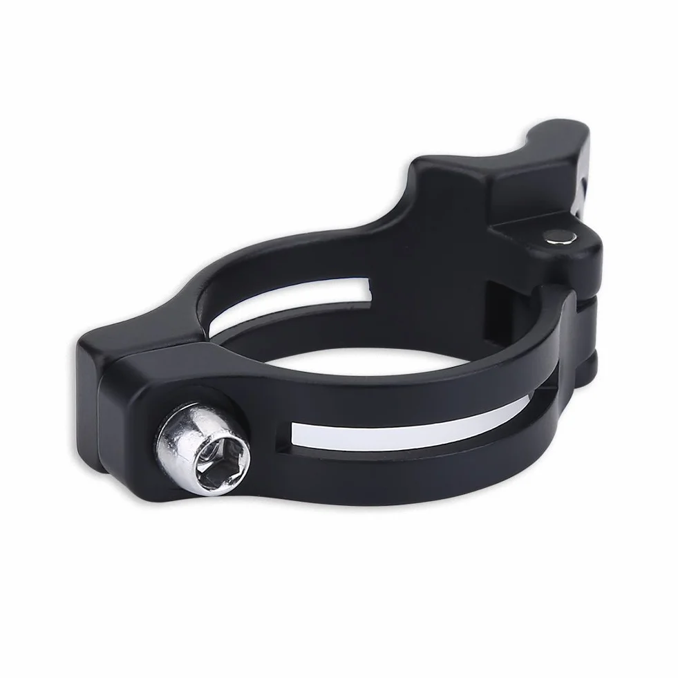 Yosoo Zacisk przerzutki przedniej 34,9 mm stop aluminium regulowany adapter rowerowy