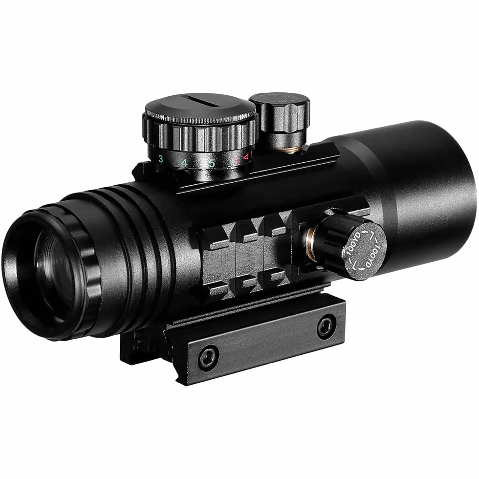 Paike Lunety celownicze 3x42mm kolimator z szyną montażową 11mm/20mm