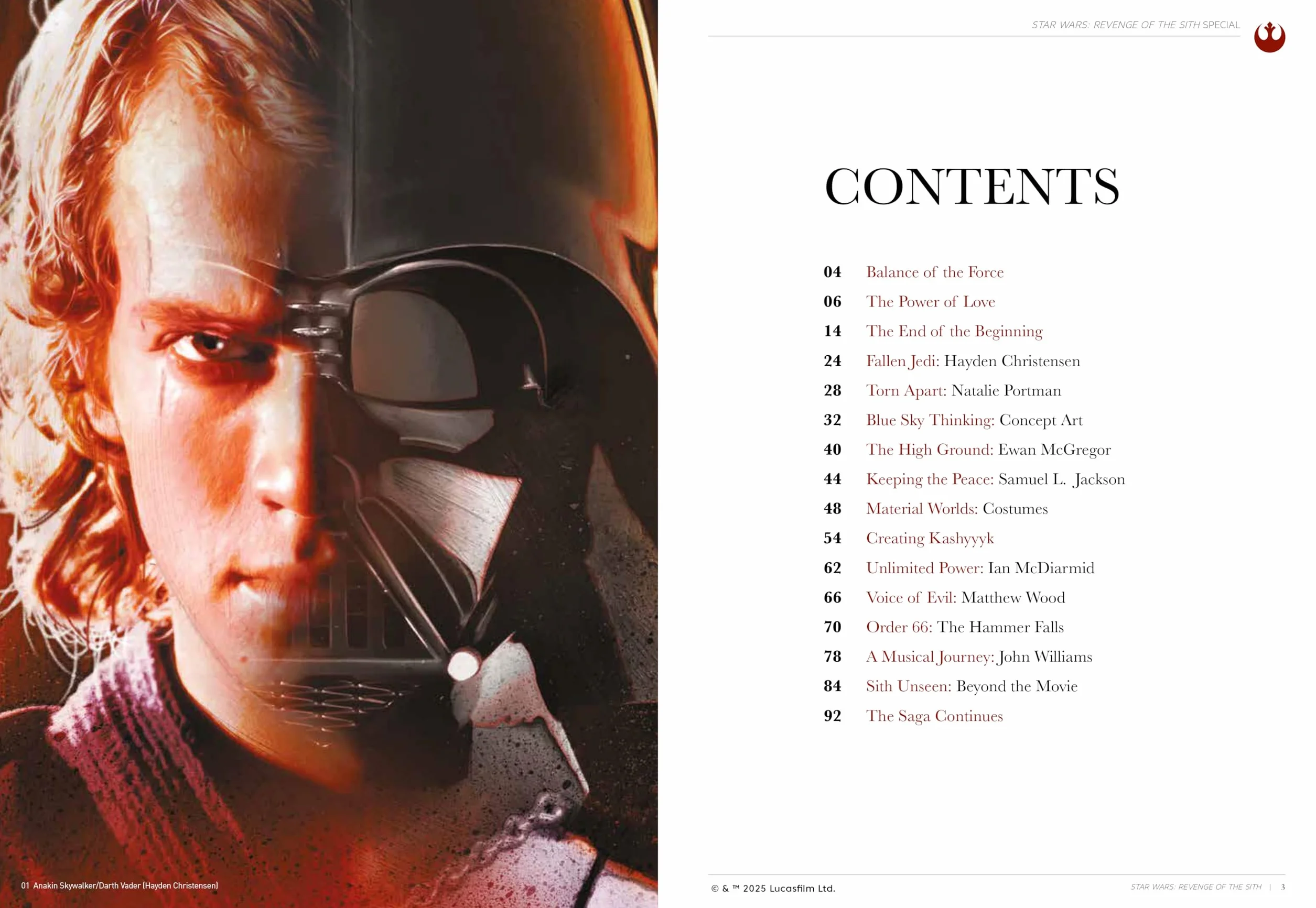 Star Wars Insider Presents Revenge of the Sith 20 Year Anniversary Special