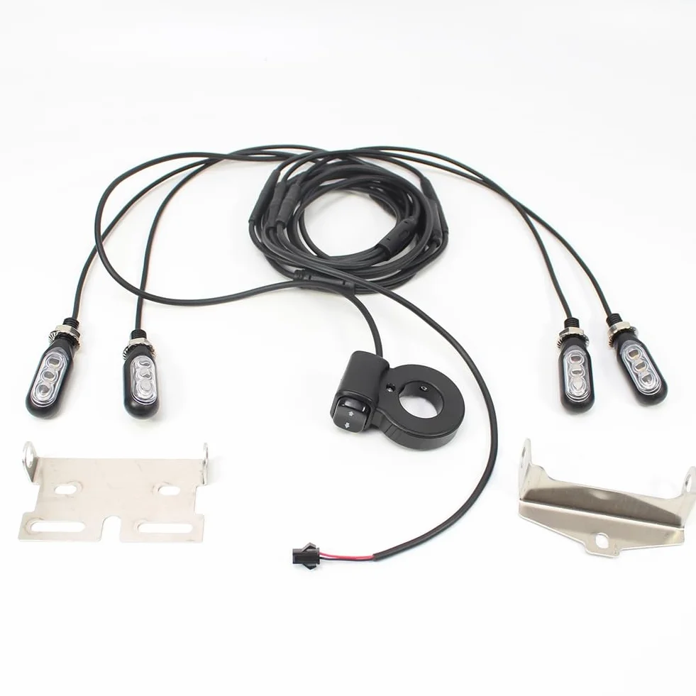 TsoLay Elektryczny kierunkowskaz do roweru 12V LED migający V04-12V