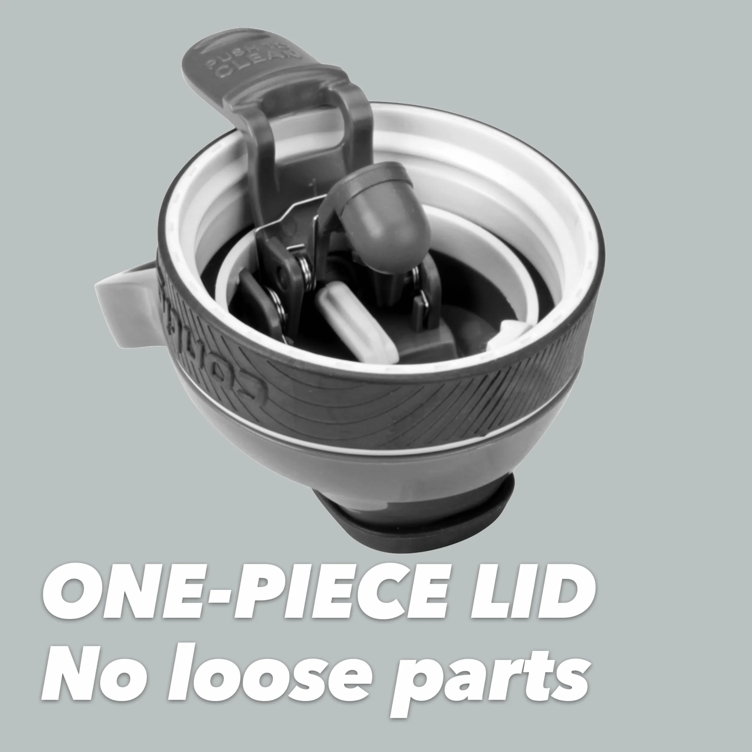 Contigo Cortland Autoseal Butelka na wodę, duża, 720 ml, bez BPA, butelka sportowa, szczelna butelka na napoje, idealna do szkoły, na siłownię, rower, do biegania, wędrówek