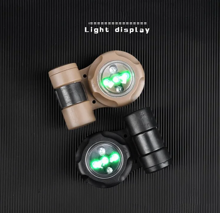 Lampa survivalowa na podczerwień, lampa sygnałowa IR/LED, taktyczna podstawa kasku