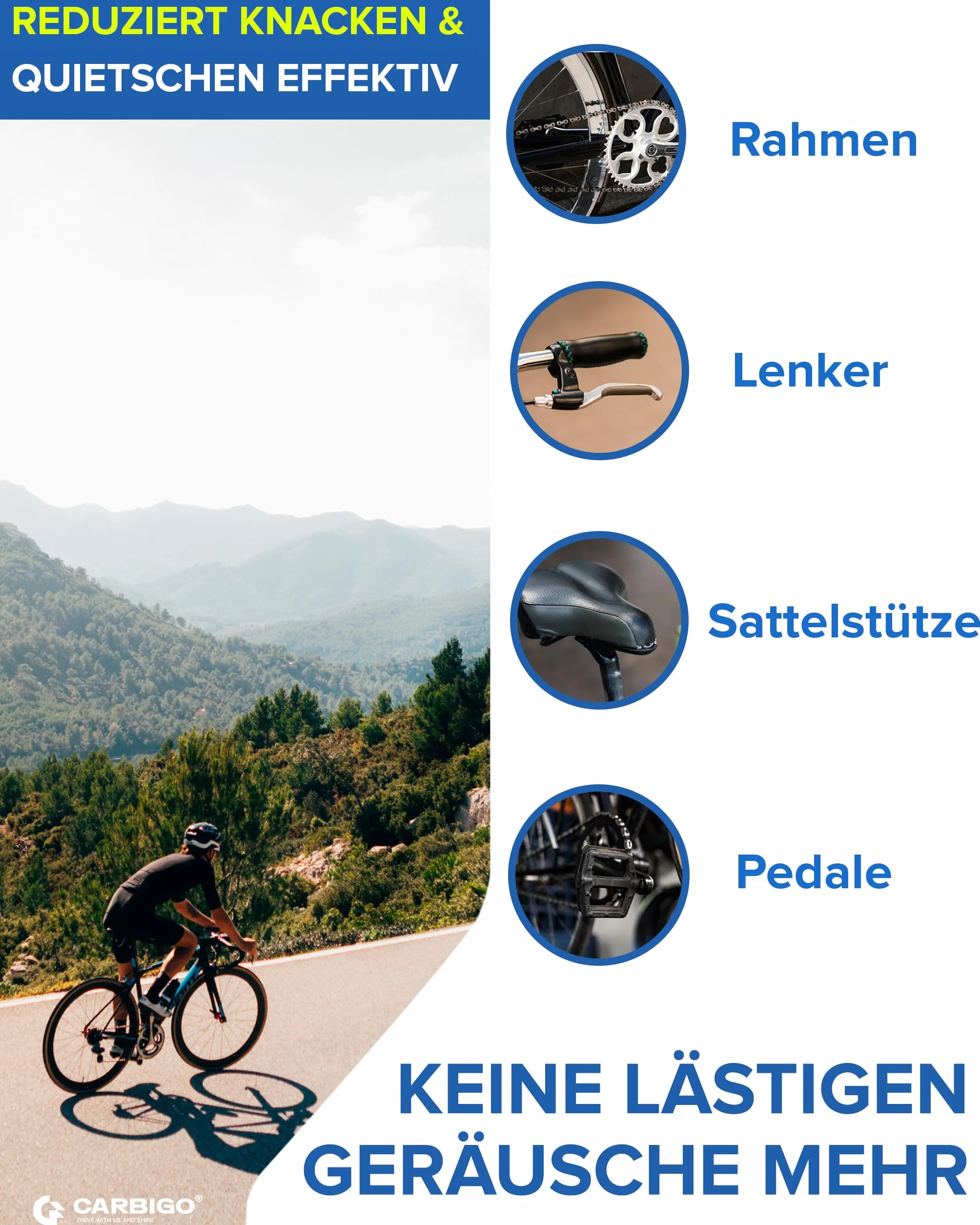 CARBIGO Carbon pasta montażowa PRO 50 ml pasta węglowa do roweru samochodu motocykla