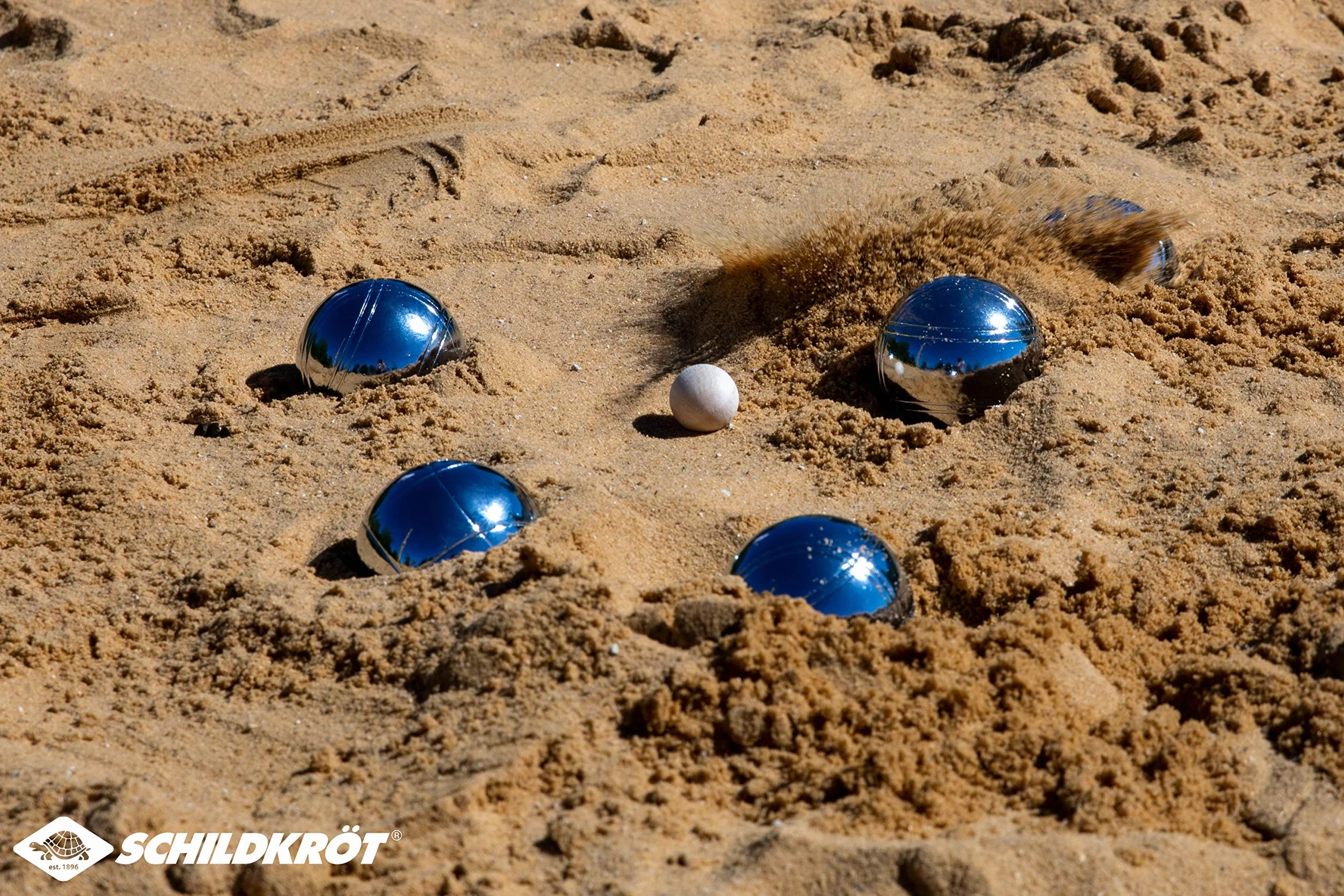Schildkröt Boule/Boccia/Petanque zestaw stal