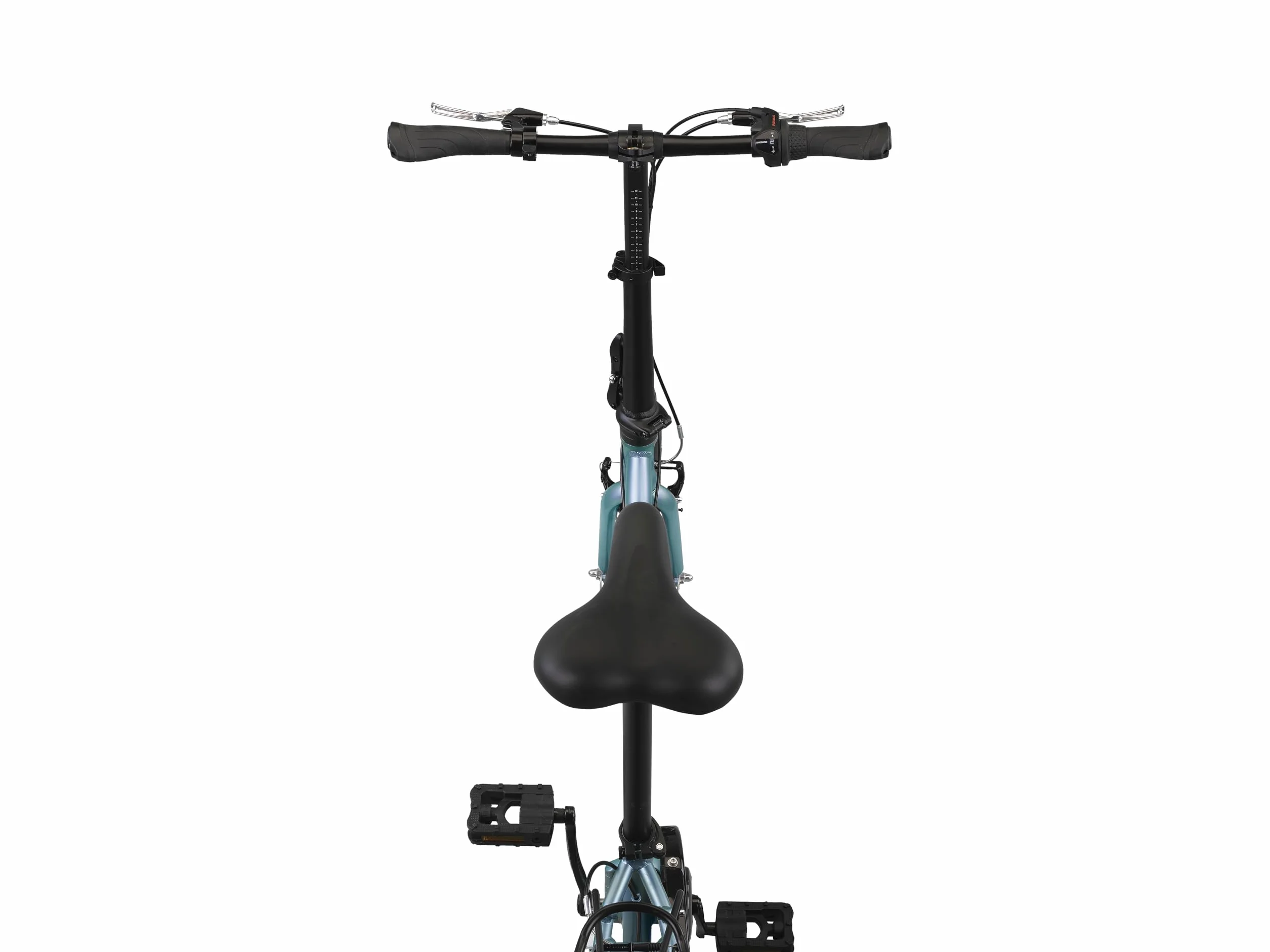 PACTO Seven Rower składany holenderski 27 cm aluminiowa rama 20 cali felgi aluminiowe 3 przekładnie Shimano Nexus hamulce tarczowe