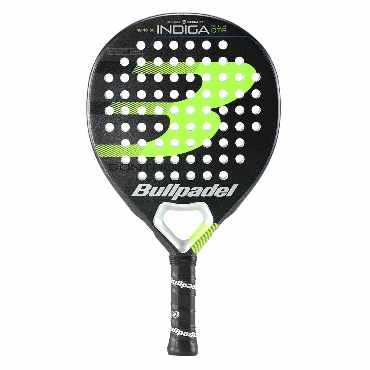 Bullpadel Łopata INDIGA CTR 23, Mężczyźni, Wielobarwny (Wielobarwny), Rozmiar Uniwersalny