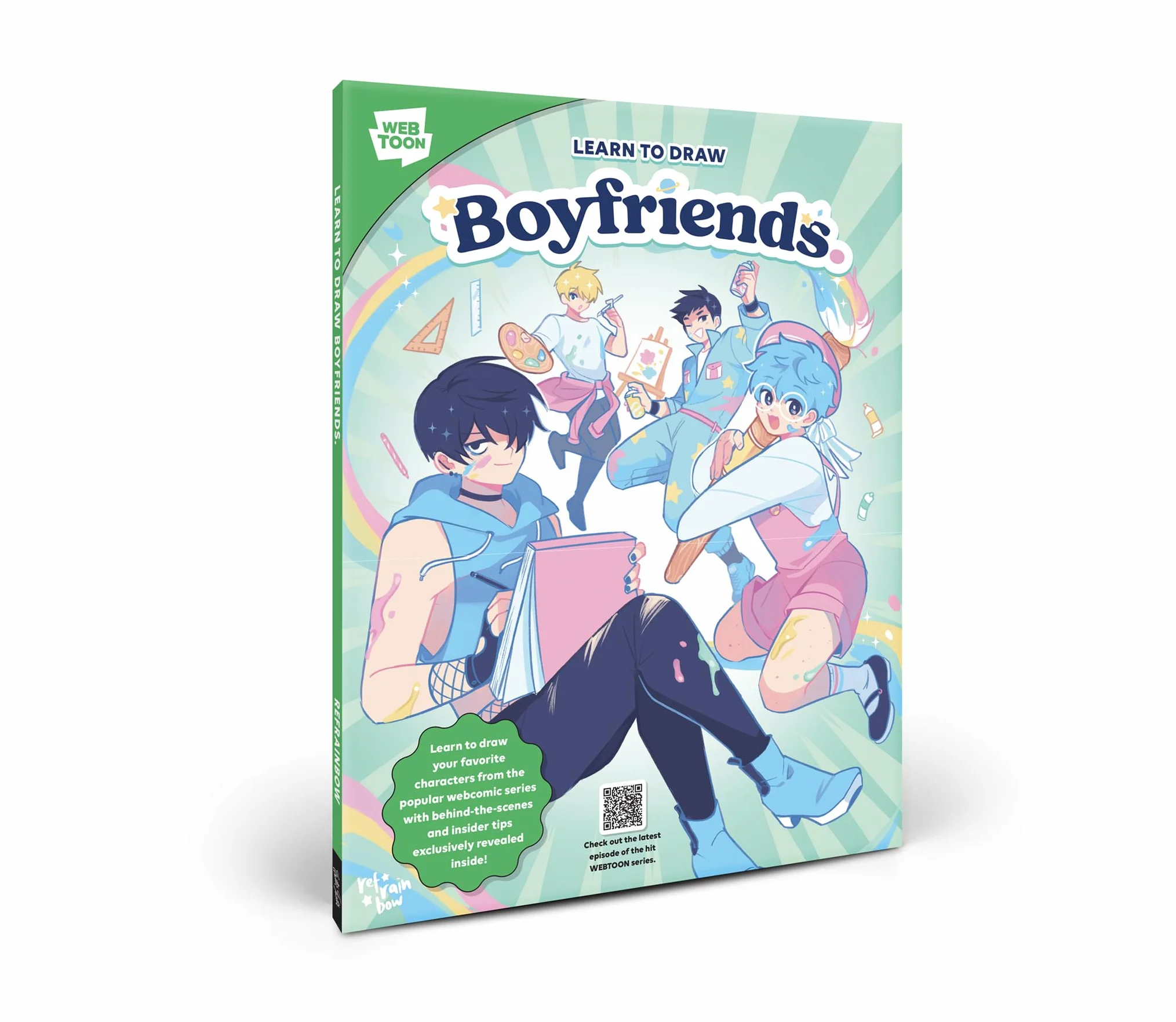 Learn to Draw Boyfriends.: Learn to Draw Your Favorite Characters from the Popular Webcomic Series with Behind-The-Scenes and Insider Tips Exclusively Revealed Inside!