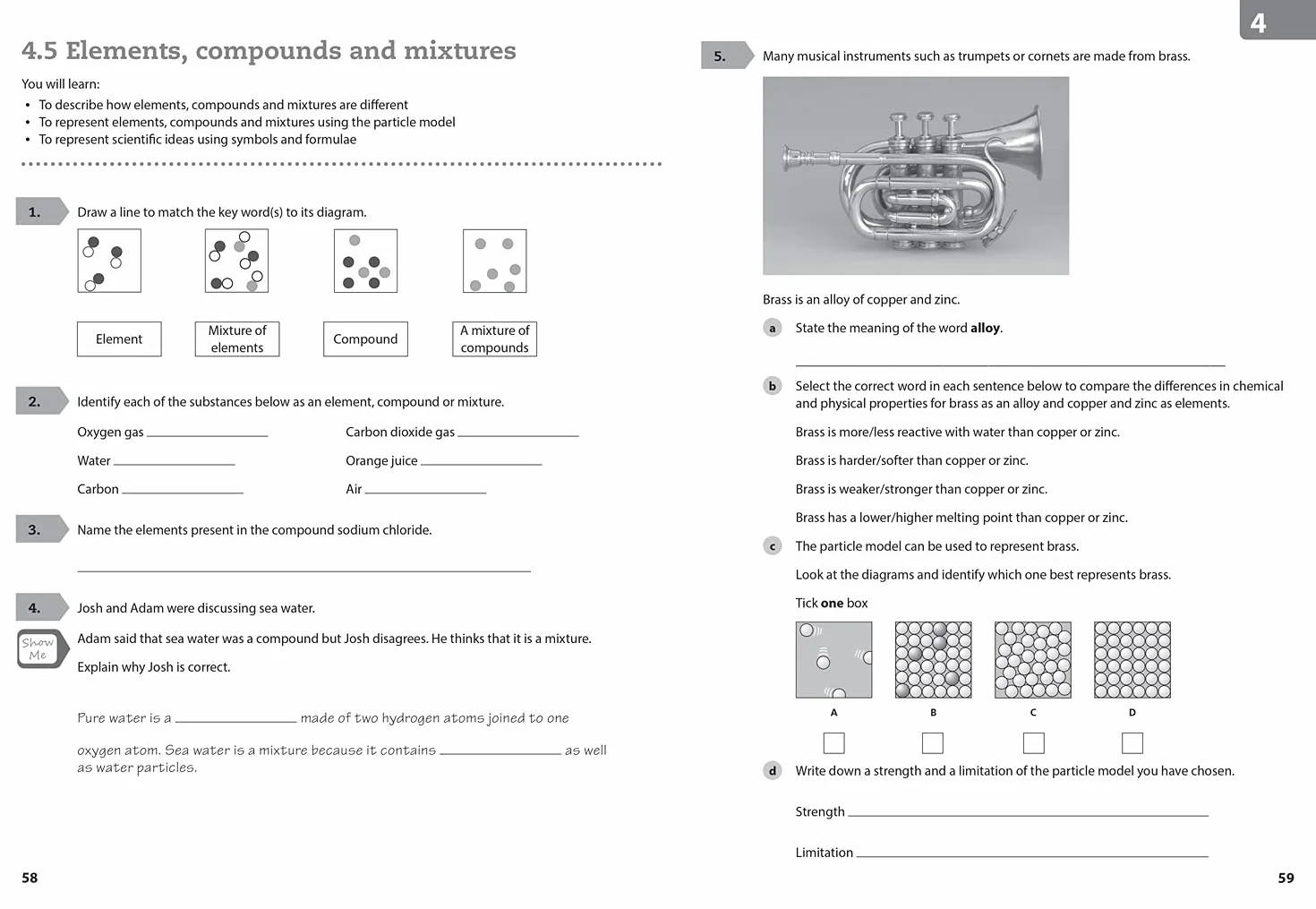 Lower Secondary Science Workbook: Stage 7