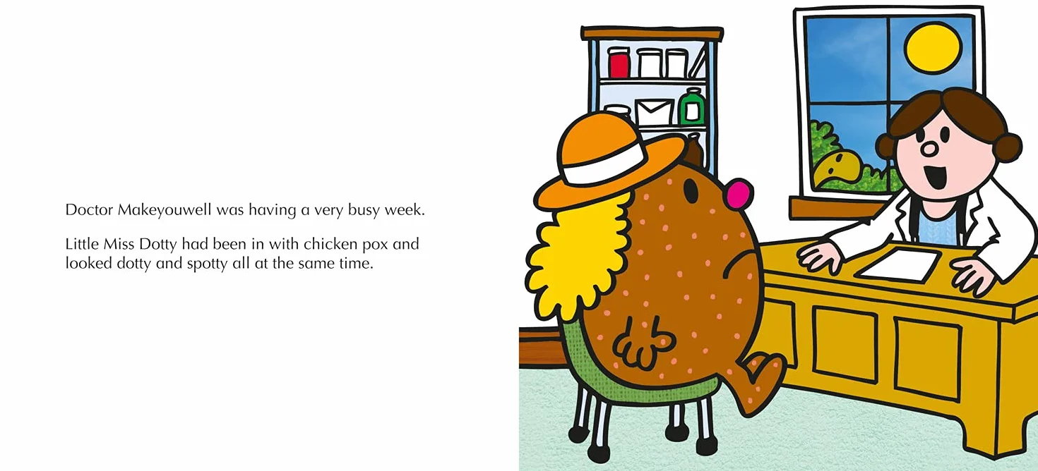 Mr. Men Little Miss go to the Doctor: The Perfect Children’s Illustrated Book for a Visit to the Doctor
