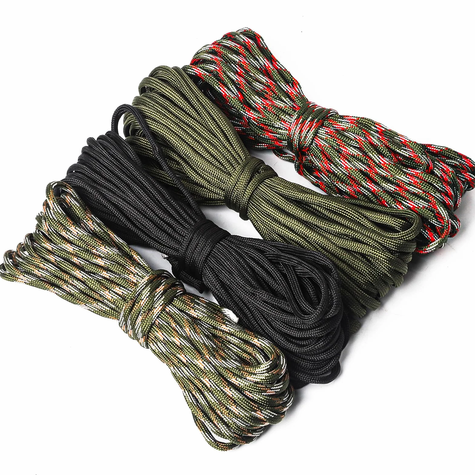 Paracord 4 mm 550 typ III 40 m linka nylonowa zestaw 7 rdzeni