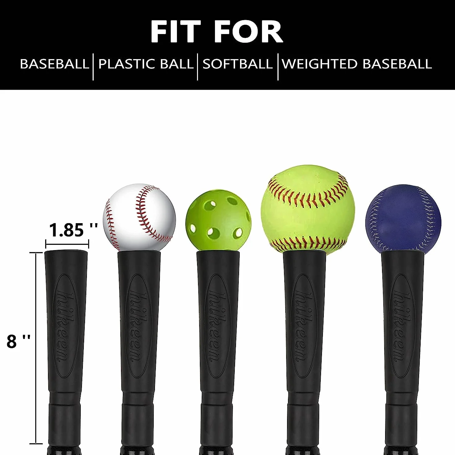 BOOSTEADY Baseballowy trójnik do baseballa, softballa, przenośny statyw treningowy z torbą