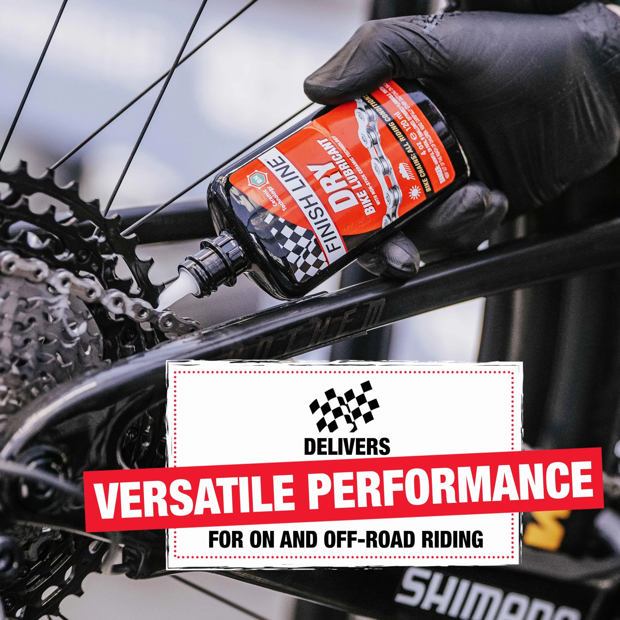 Finish Line Smar do łańcucha rowerowego 240 ml aerozol ceramiczny