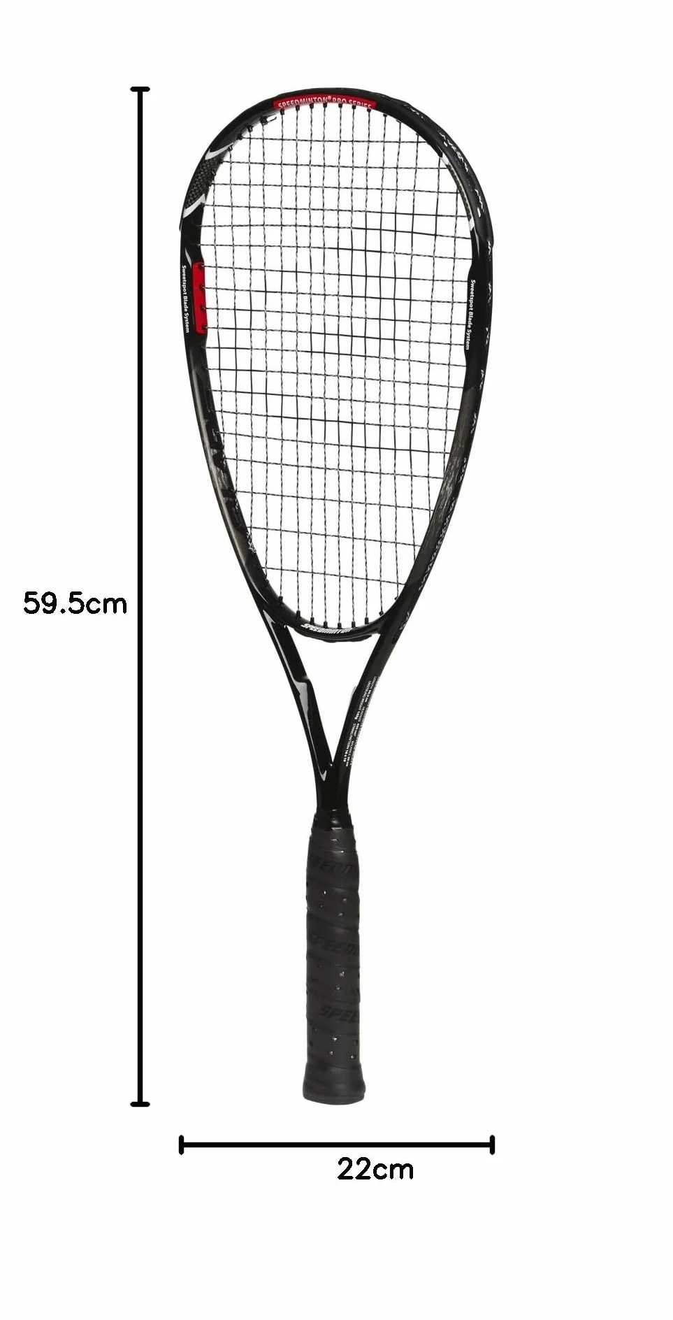 Speedminton® Racket Blade – Speed Badminton/Crossminton rakieta turniejowa w zestawie torba na rakietę