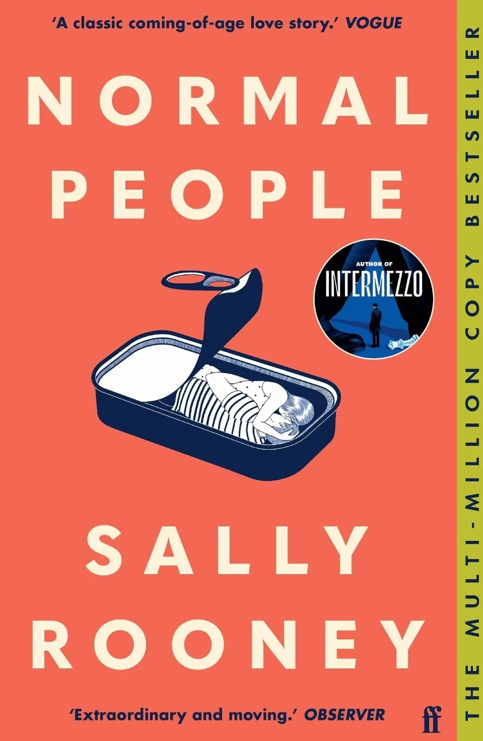 Normal people: One million copies sold: The multimillion copy bestseller