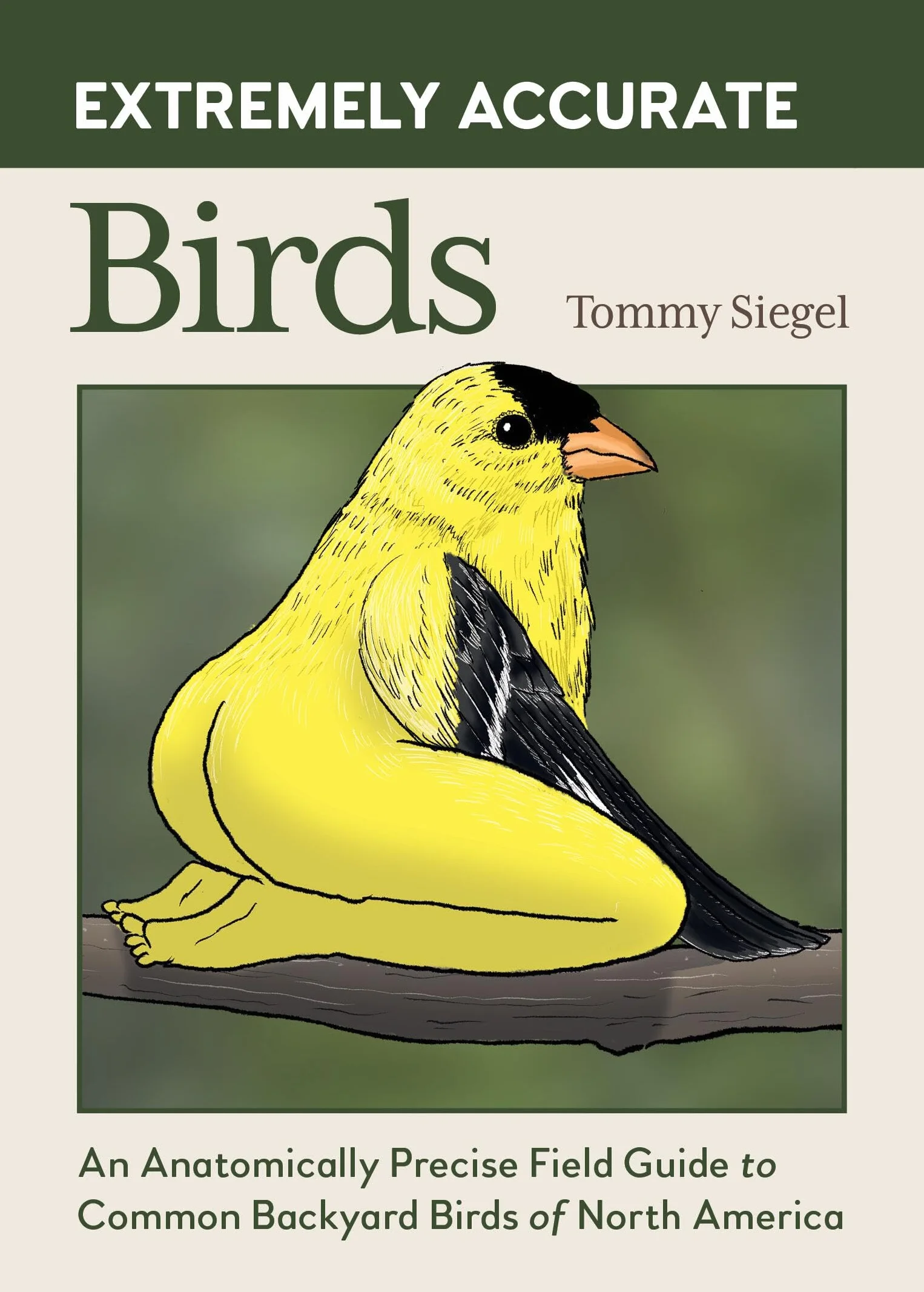 Extremely Accurate Birds: An Anatomically Precise Field Guide to Common Backyard Birds of North America
