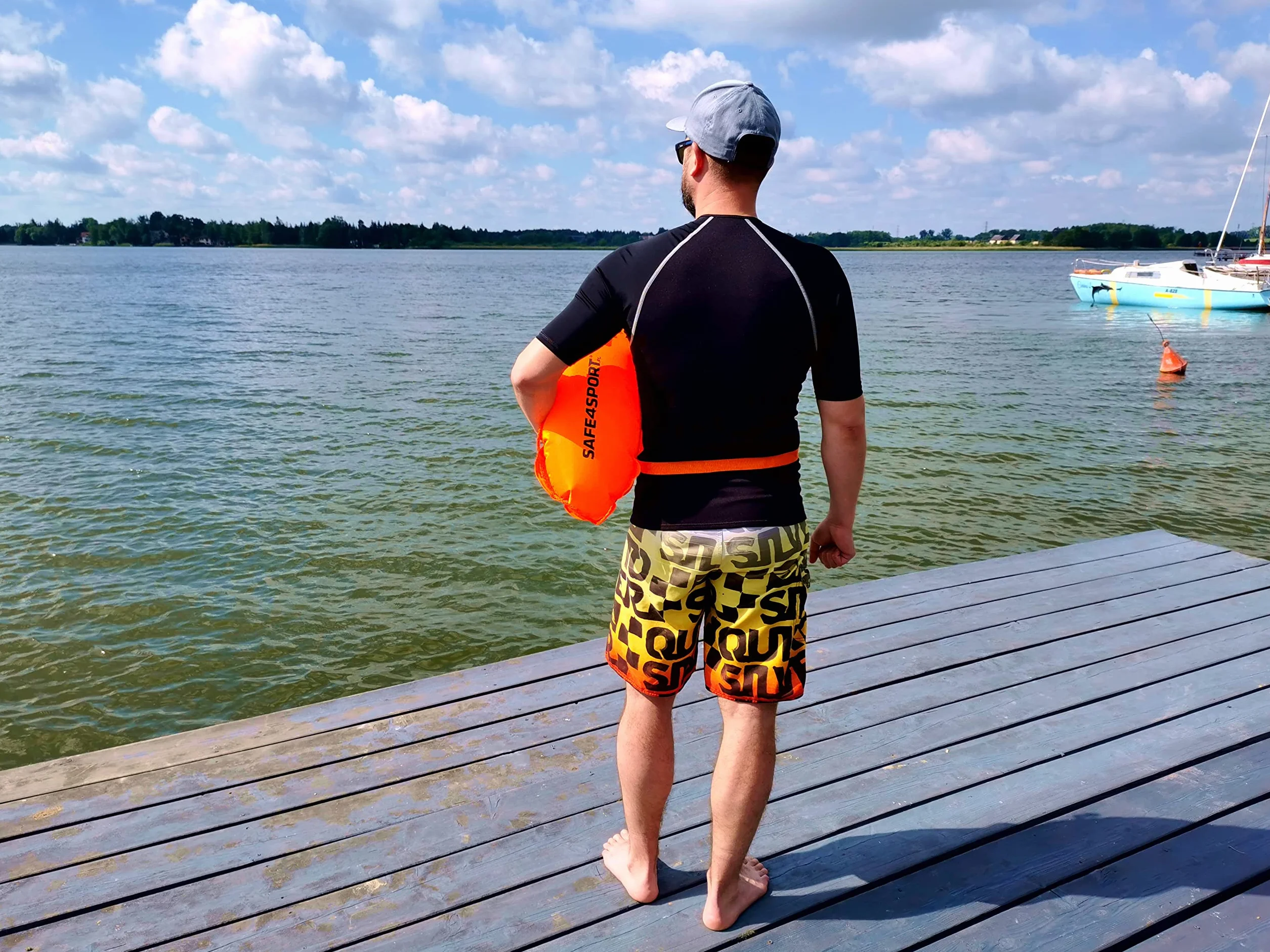 SAFE4SPORT ClasicSwimmer dmuchana bojka asekuracyjna do pływania