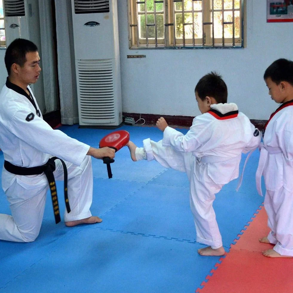 Taekwondo Pads, 1 para kickpadów cel PU trwałe taekwondo kopanie sztuki walki boks taekwondo pad trening