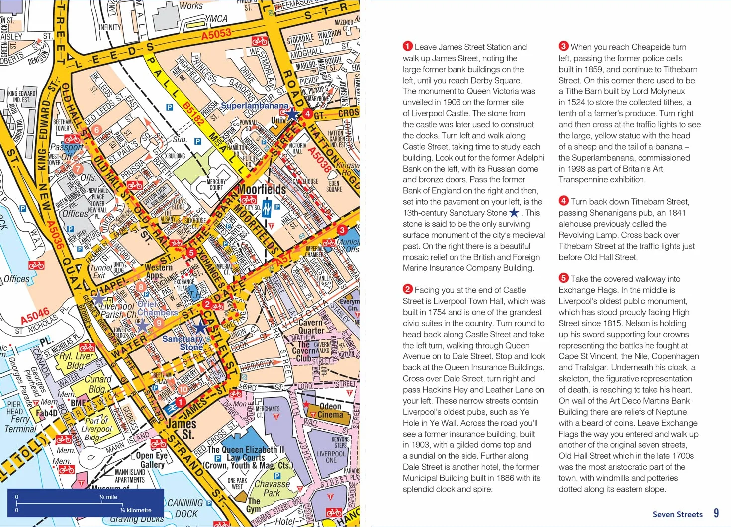 A -Z Liverpool Hidden Walks: Discover 20 routes in and around the city
