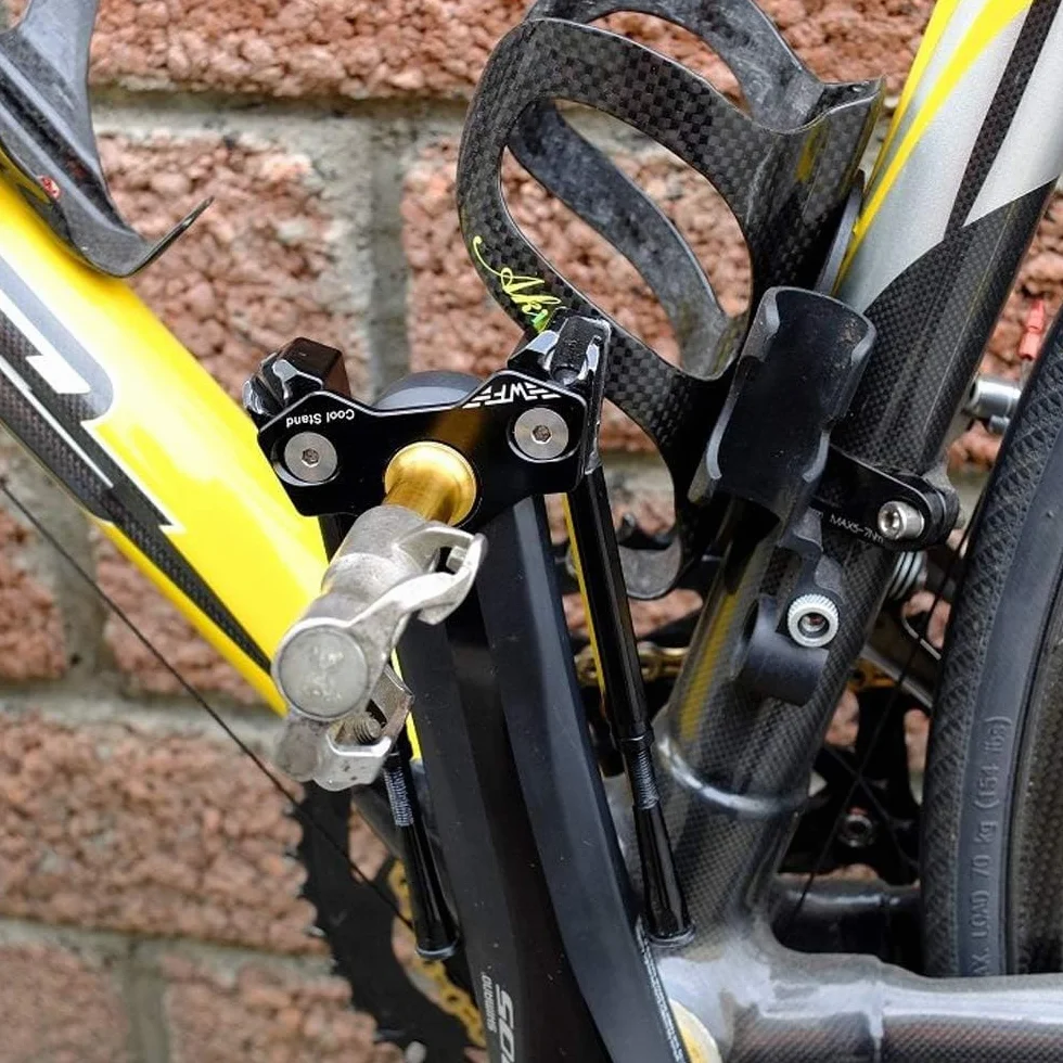 Bicycle CoolStand aluminiowy stojak na rower czarny 33-39 mm 25 kg