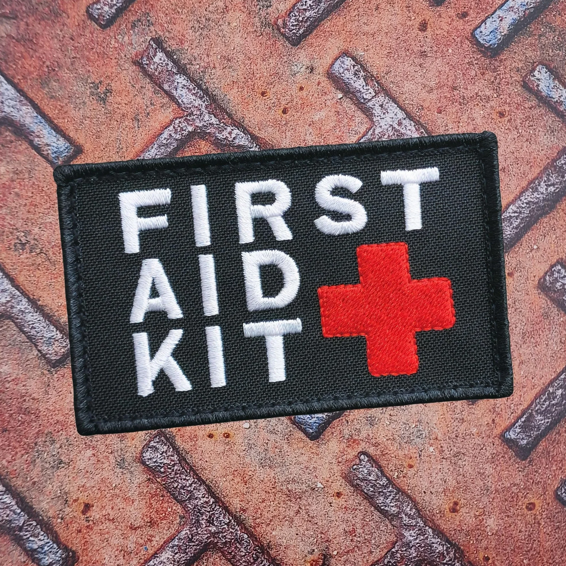 2AFTER1 First Aid Kit 2x3.25 IFAK Medic MED Trauma Paramedic Morale Touch Fastener Patch