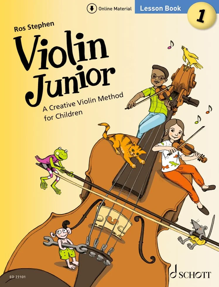 Stephen: Violin Junior: Lesson Book 1 - A Creative Violin Method for Children Book with Media Online: A Creative Violin Method for Children. violin. Méthode.: Vol. 1