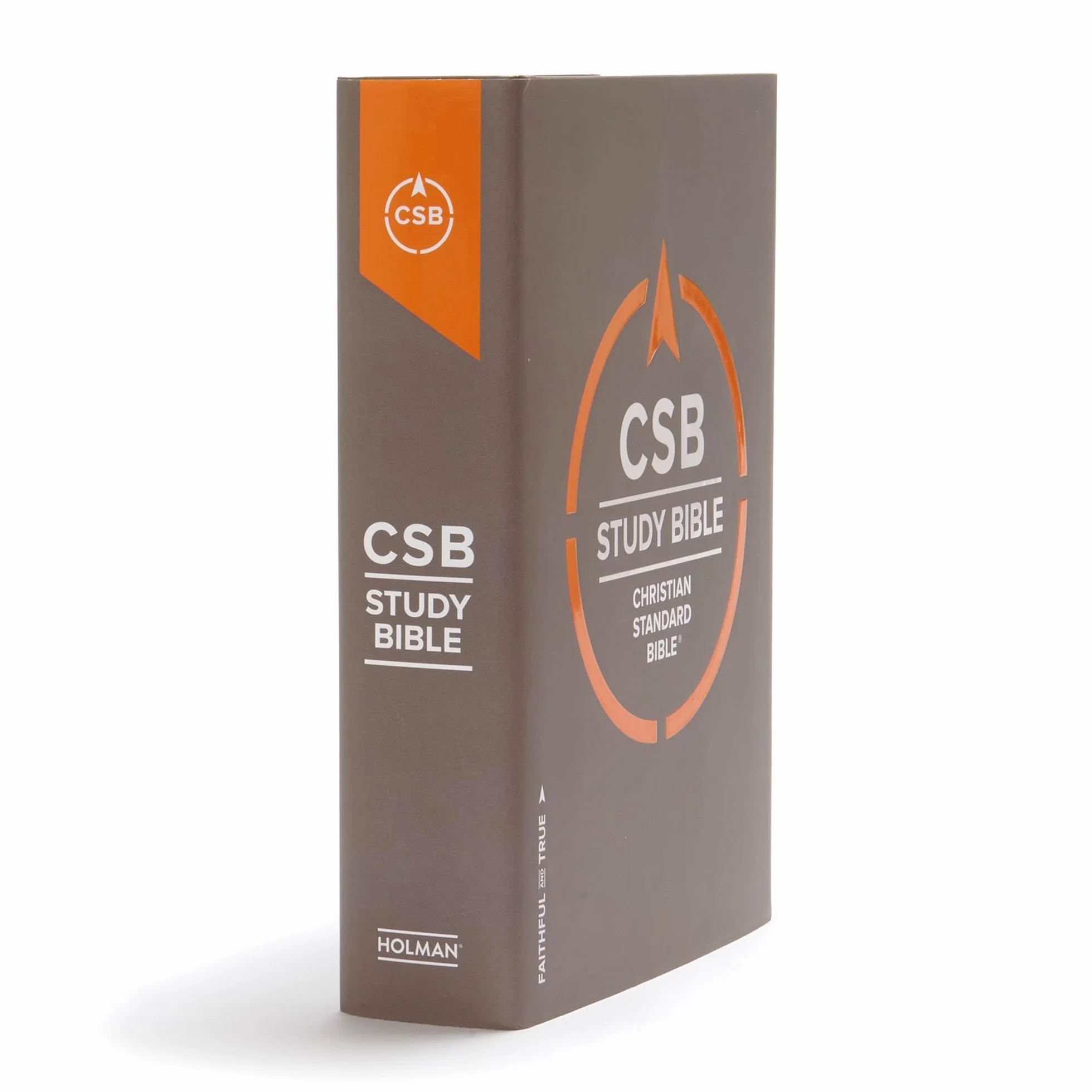 CSB Study Bible, Hardcover: Red Letter, Study Notes and Commentary, Illustrations, Ribbon Marker, Sewn Binding, Easy-To-Read Bible Serif Type