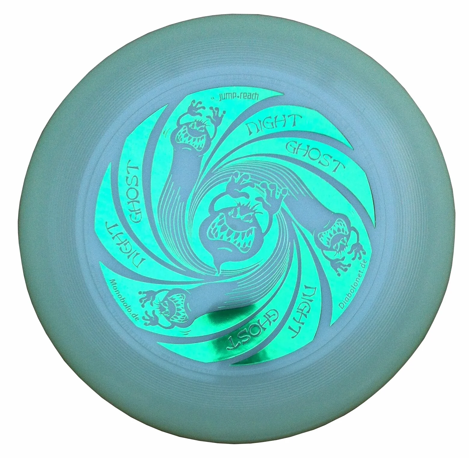 Discraft Ultimate Frisbee Ultra Star 175 g Night Ghost Night Glow świecący w nocy (zielony)