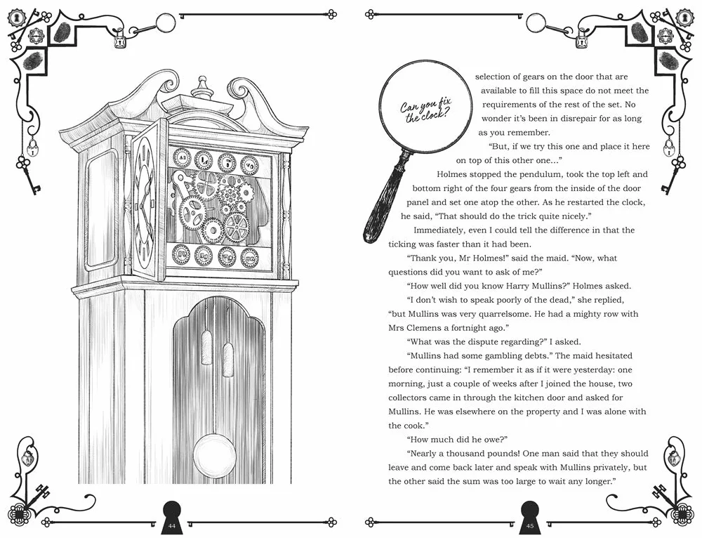 Sherlocked!: The Official Escape Room Puzzle Book