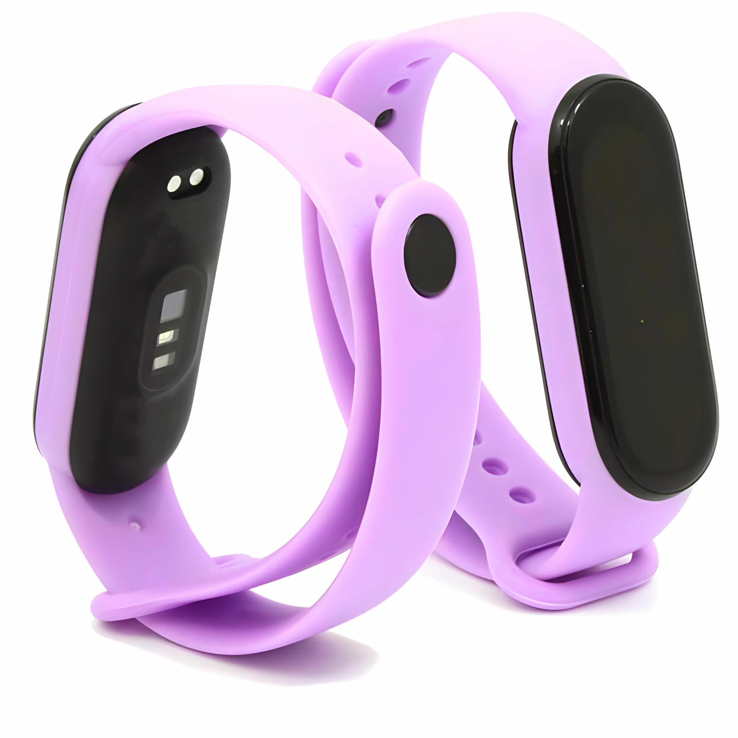 Retoo Zestaw 5 pasków do zegarka Xiaomi Mi Band 5/6/7 silikonowe wodoszczelne 102-119 mm