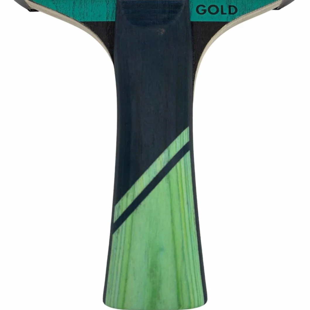 Butterfly® Dimitrij Ovtcharov Gold rakieta do tenisa stołowego, nowa technologia EVA, certyfikowana przez ITTF wykładzina Addoy z gąbką 1,5 mm, dla doświadczonych graczy
