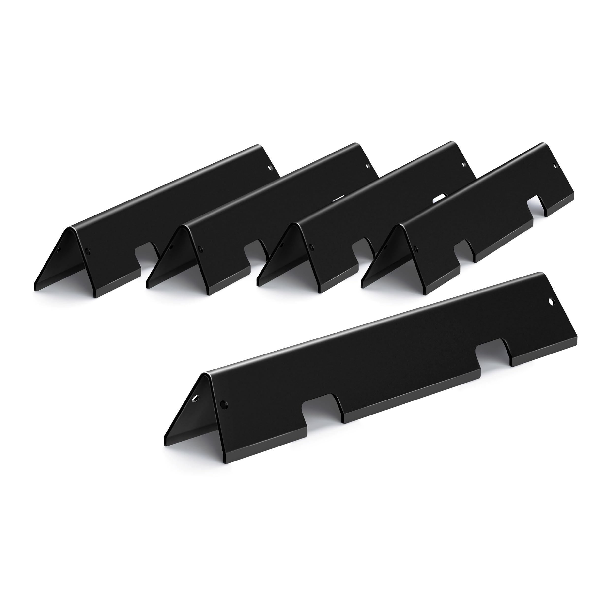 7636 & 67046 Flavorizer Bars for Weber Spirit II E-310 310 300 Grill Parts, Spirit E/S-310 320 330 Part Replacement, 16GA Porcelain-enameled Flavor Bars for Weber Spirit GS4, 15.3” Flame Guards 5 Pack