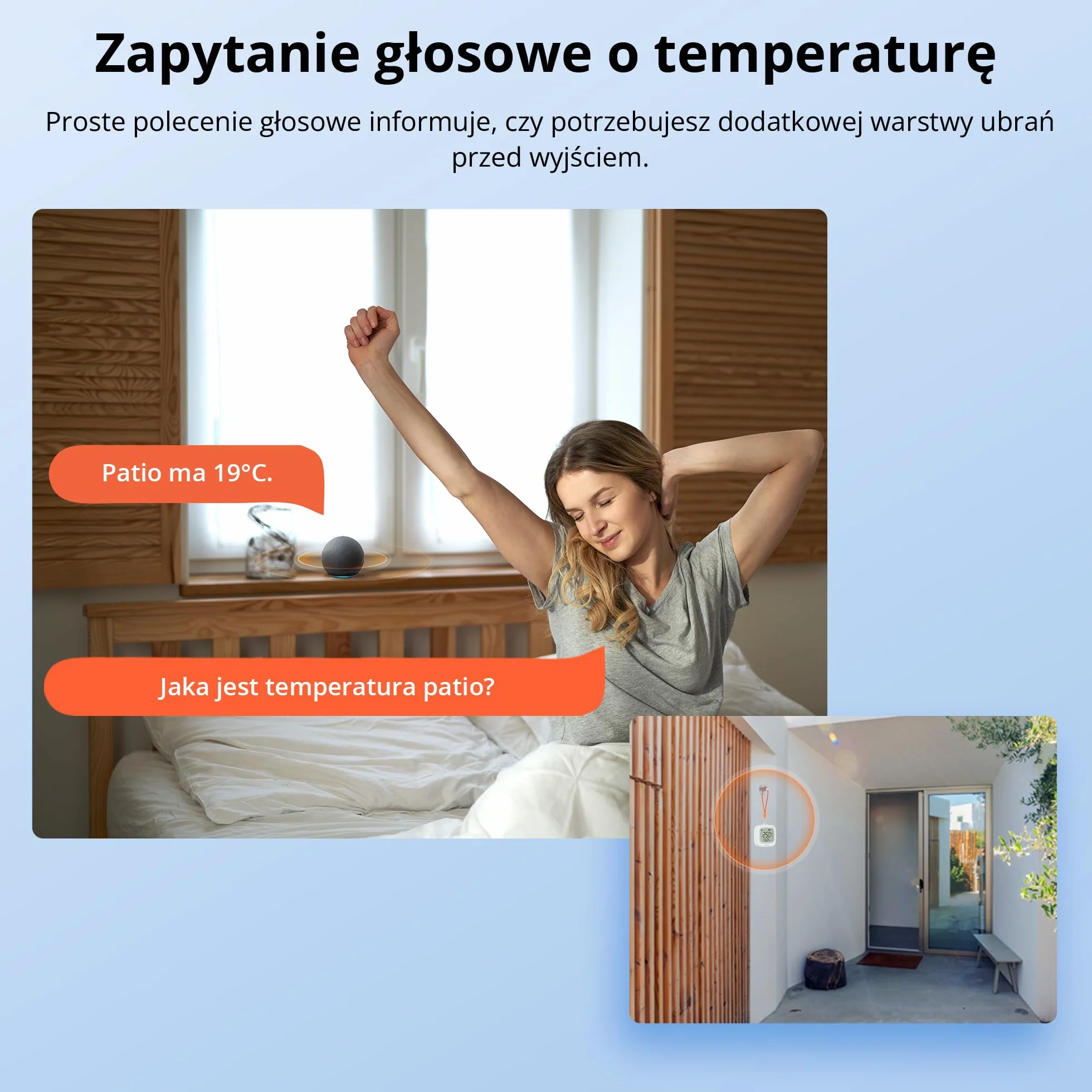 SONOFF SNZB-02WD IP65 Zigbee LCD Inteligentny Sensor Temperatury i Wilgotności, wodoodporny do Szkieletnia/Łazienki, Monitorowanie przez APP z Wykresami, Elastyczna Instalacja