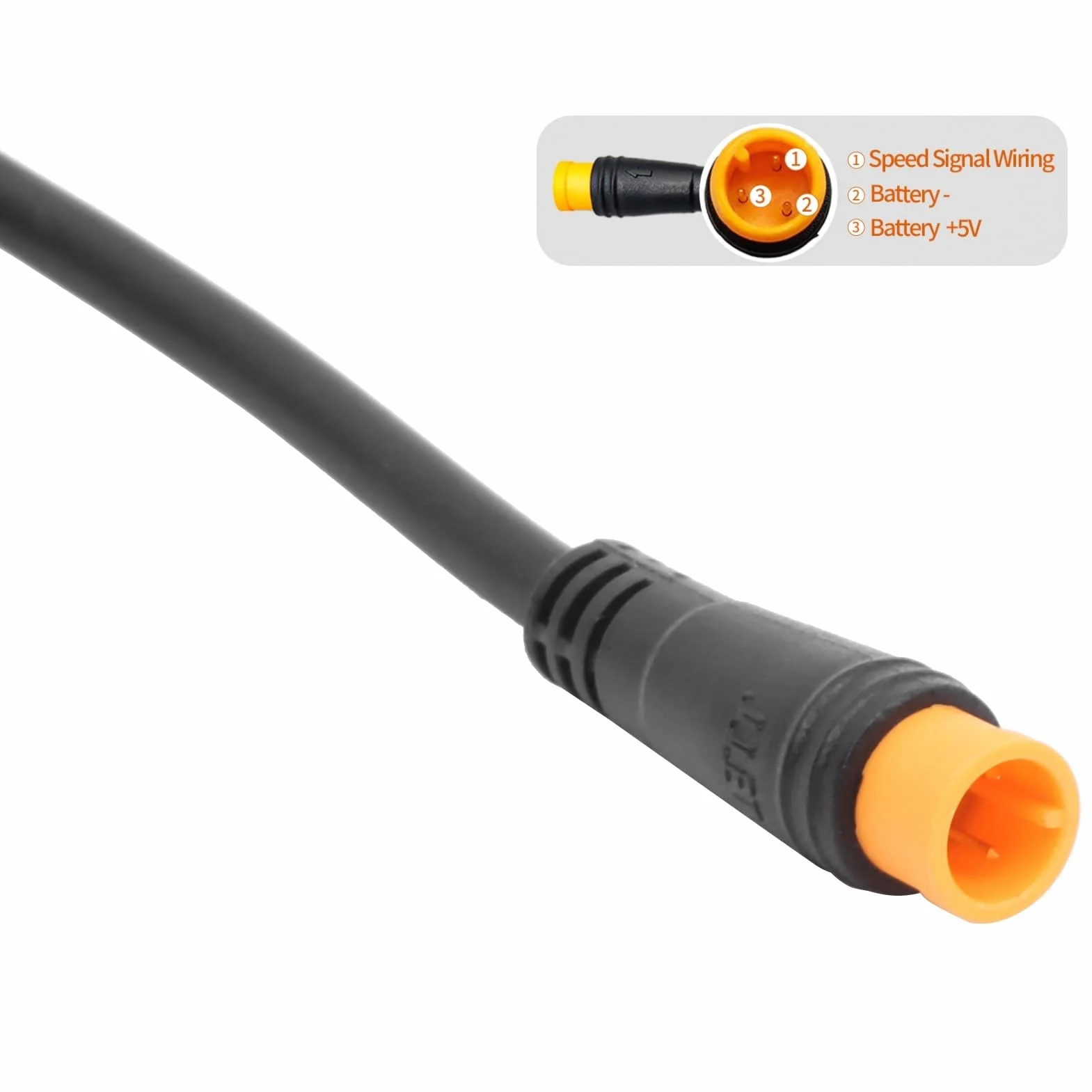 Twist Throttle 48V Uchwyty Rowerowe Przepustnica Stop Aluminium 9 Tube 36 48V Kt-22A Wodoodporny z Lekkim Kablem Prostokątny Sprzęt Kontrolera