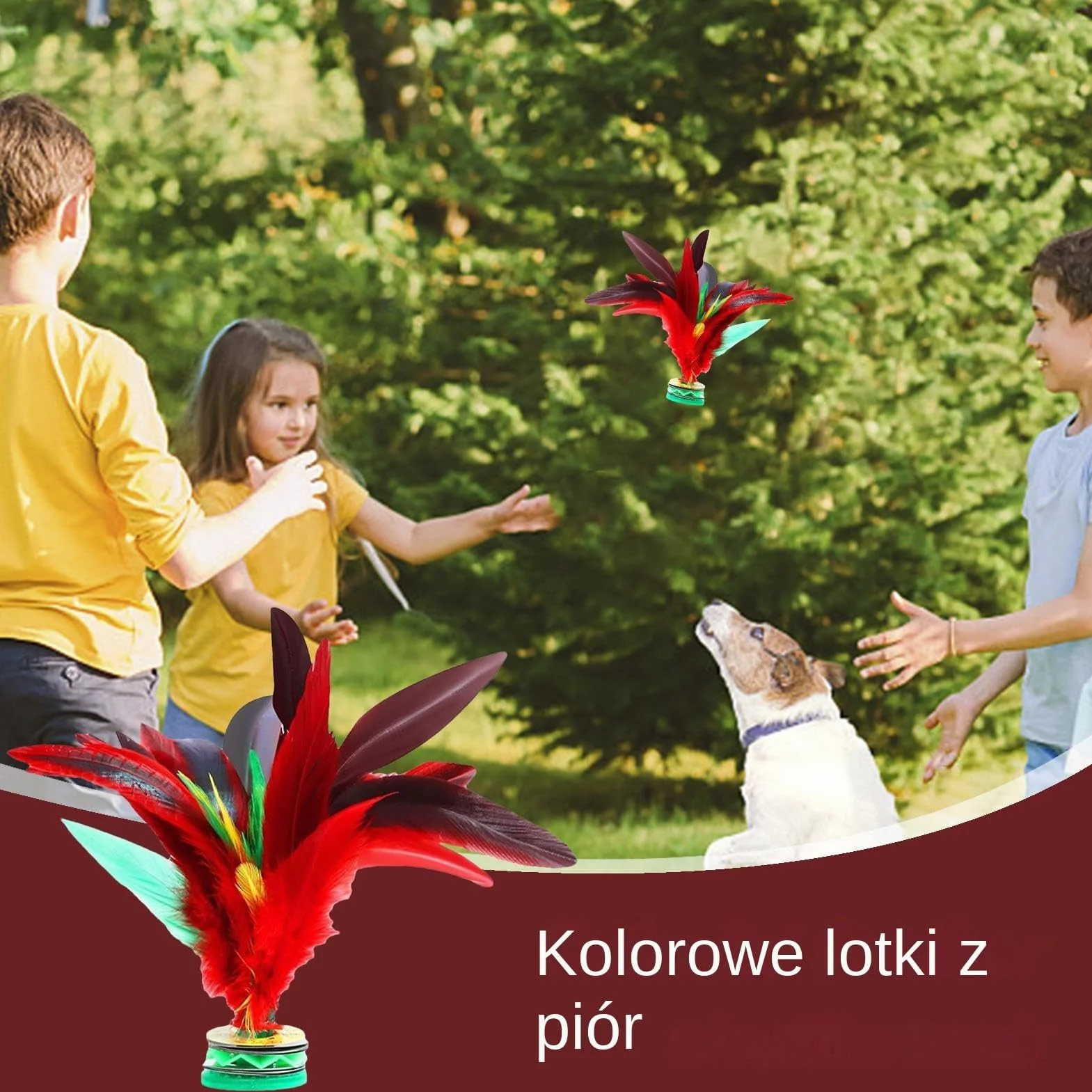 Jianzi, chińskie pióra, tradycyjna zabawka do ćwiczeń stóp, kolorowa konstrukcja dla dzieci