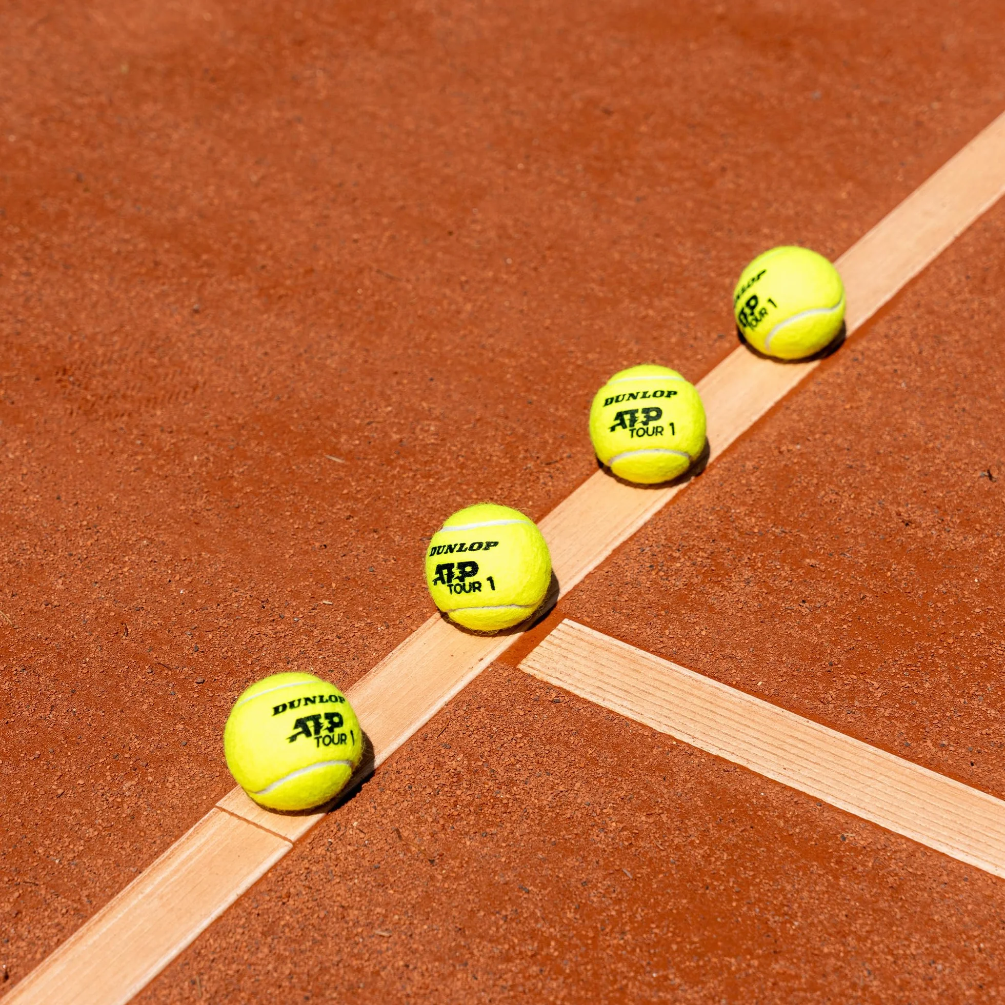 Dunlop ATP Tour 4 piłki tenisowe żółte