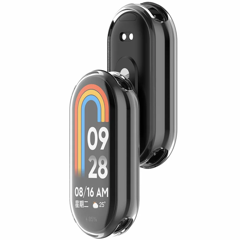 Etui ochronne Xiaomi Smart Band 10 TPU silikonowe odporne na zarysowania