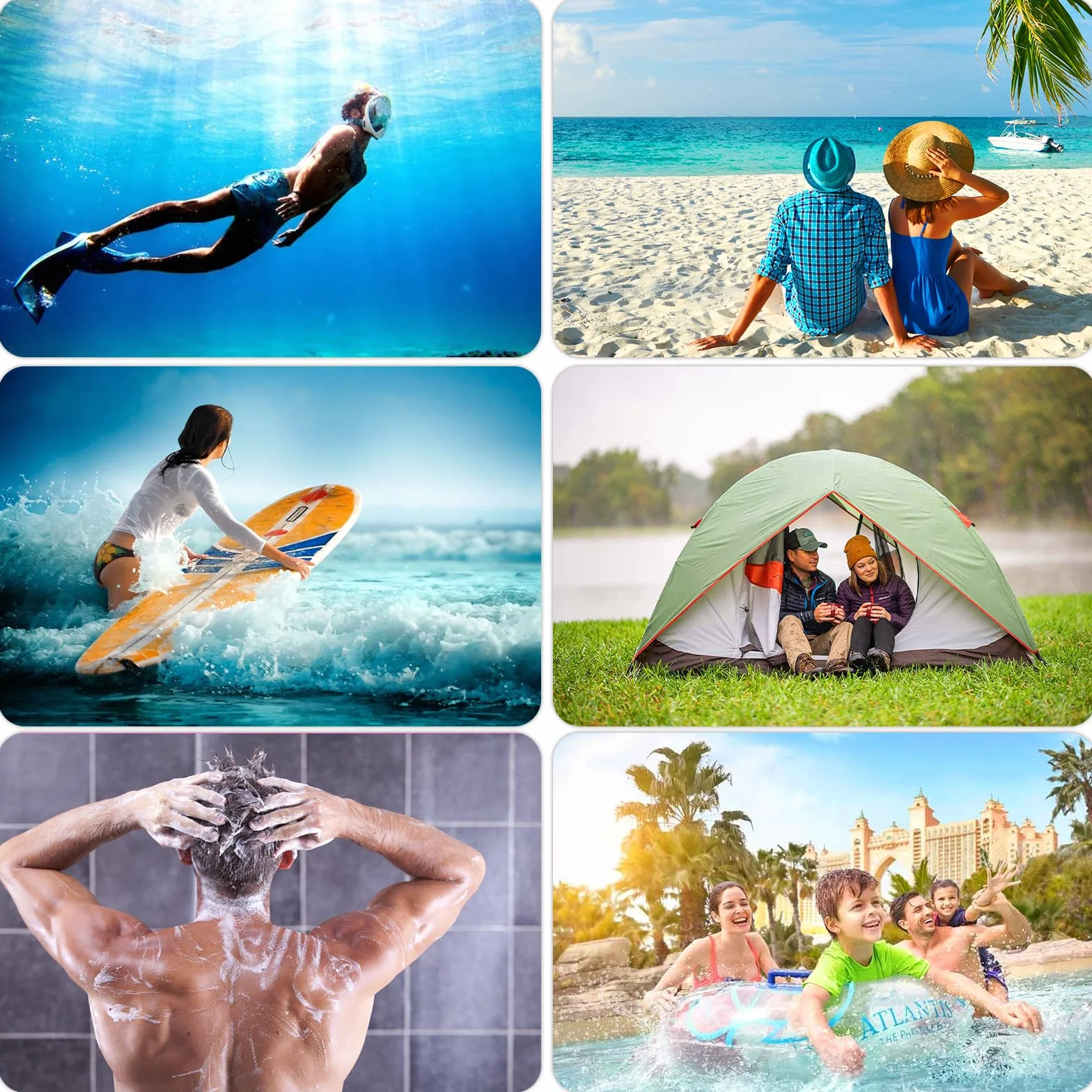 Ponczo surfingowe z mikrofibry szlafrok kąpielowy szybkoschnący dla mężczyzn i kobiet