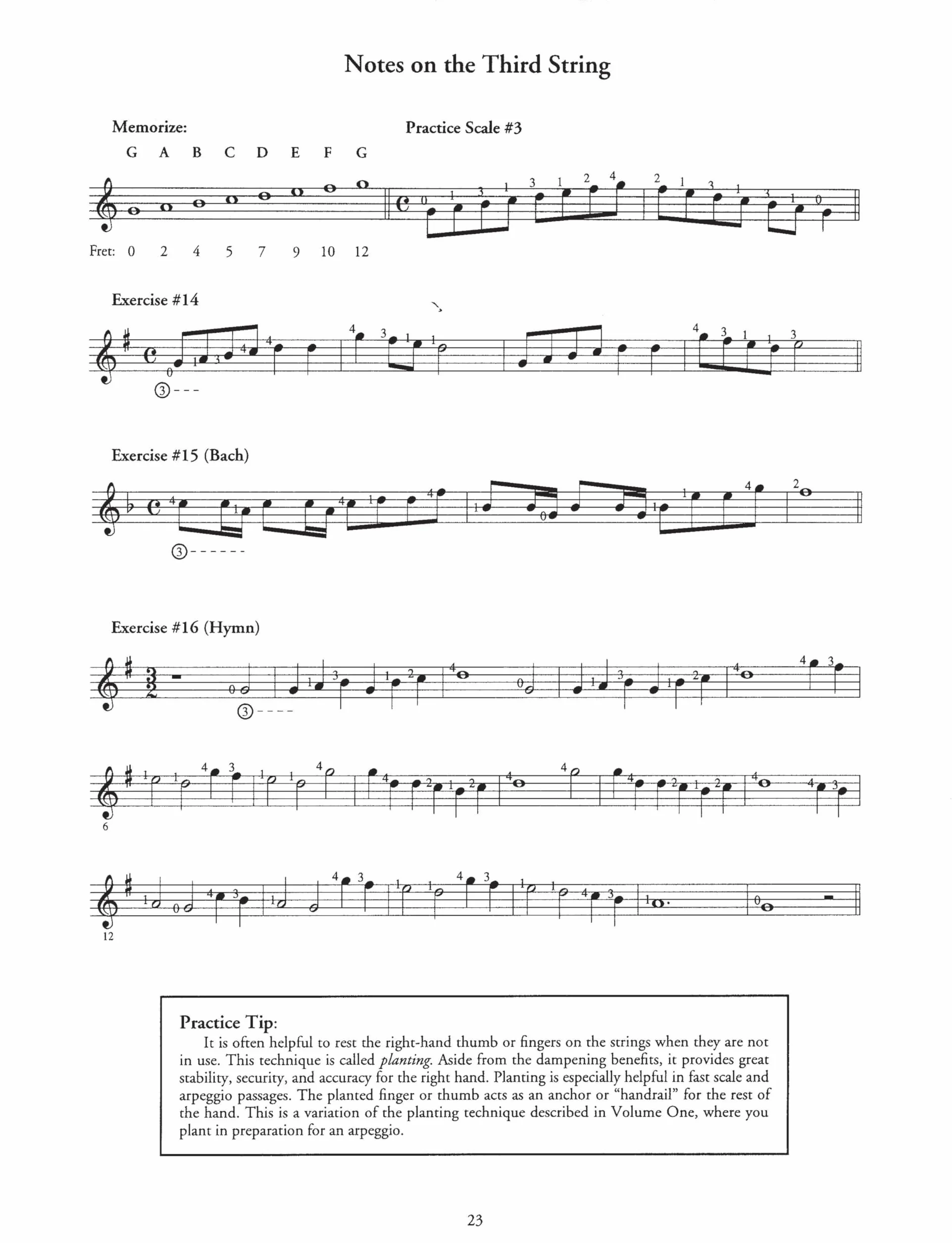 The christopher parkening guitar method - vol. 2 guitare: Guitar Technique