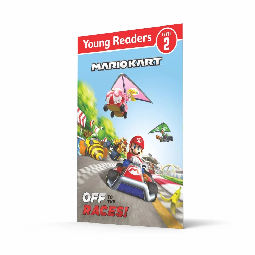 Official Mario Kart: Young Reader – Off to the Races!: An illustrated gaming adventure for children learning to read or reluctant readers who love video games!