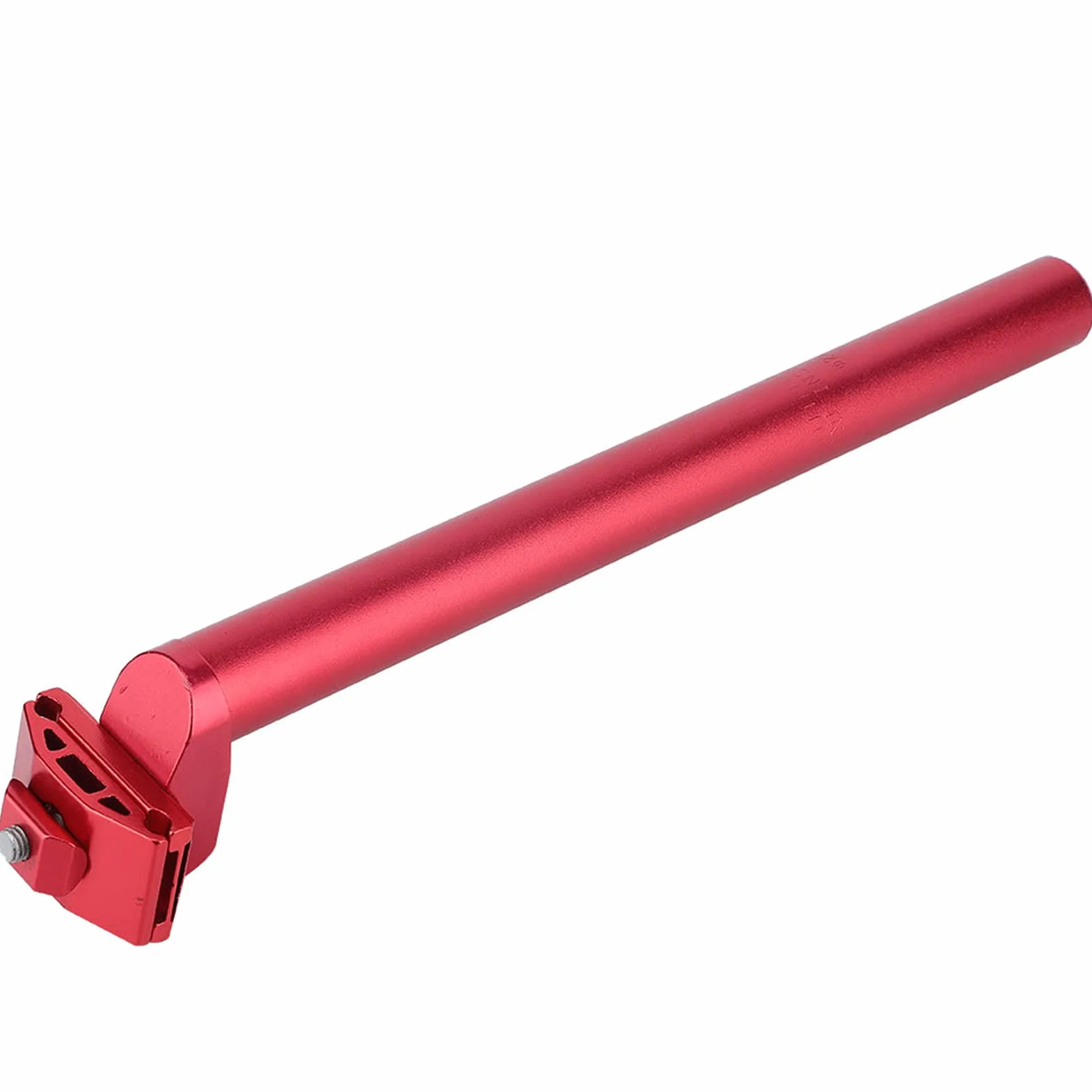 Sztyca Rowerowa 1 Cal 25,4 x 300 mm Chrome Aluminium Stop Odporny na Wstrząsy Rower Szosowy Górski Srebrny