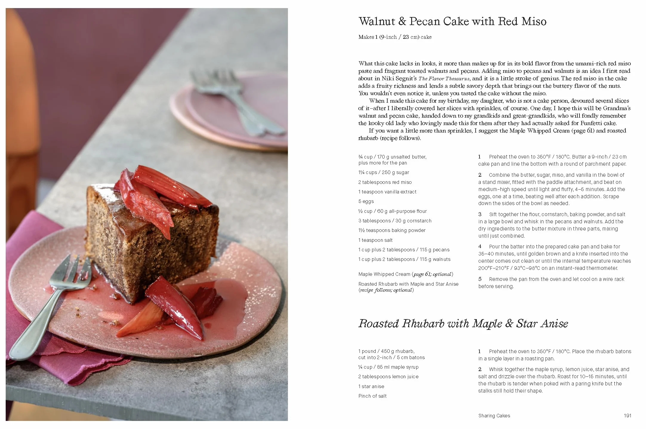 More Than Sweet: Desserts with Flavor
