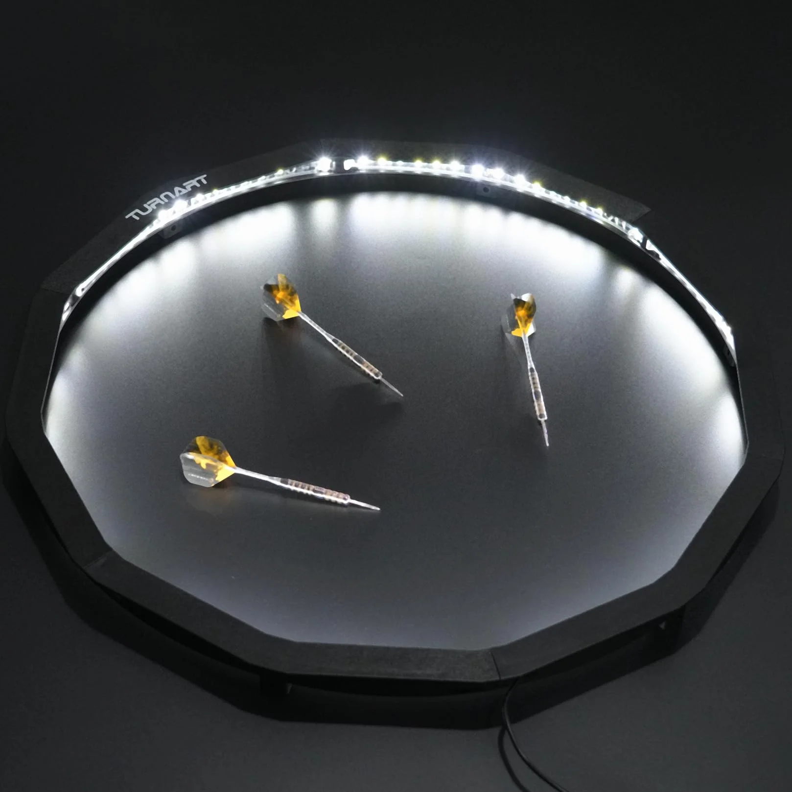 Turnart Oświetlenie tarczy do darta 360° Pro z regulacją jasności Steeldart 90 LED