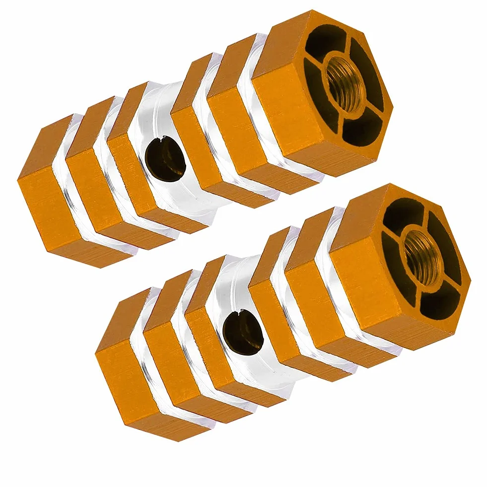 Kołki Rowerowe Ze Stopu Aluminium Do Rowerów Górskich Tylne Kołki Kaskaderskie (złoto)