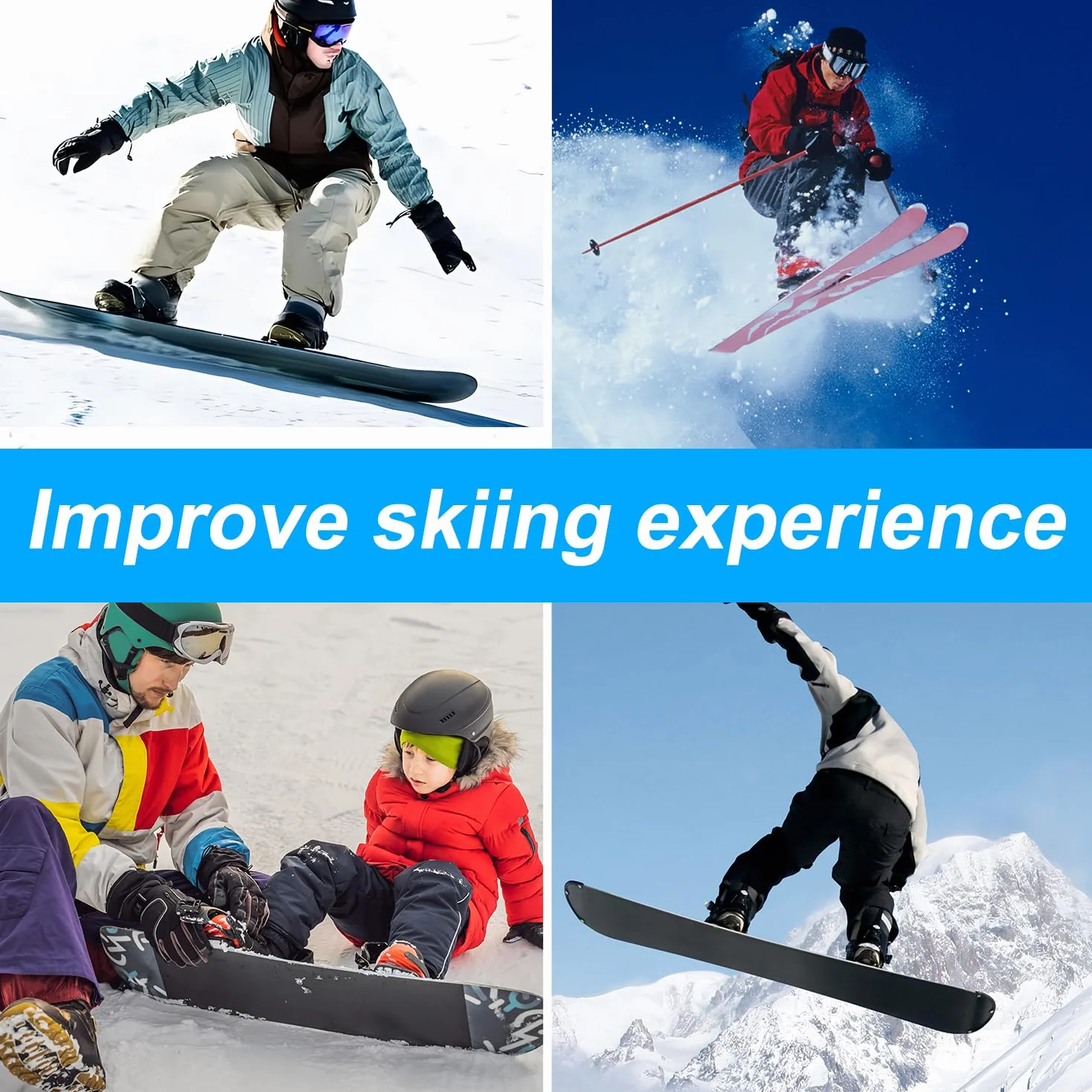 2 Szt. Skrobaczka do Wosku do Nart, 23x5,7cm Skrobaczka do Wosku do Snowboardu Plastik Srodek do Usuwania Wosku do Nart na Zewnatrz Sport Narciarstwo Snowboard Konserwacja Narzedzie