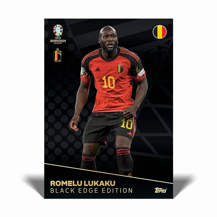 Topps Match Attax Euro 2024 Booster Tin Raw Talent 28 kart 3 ekskluzywne karty