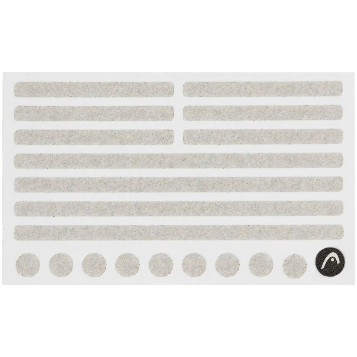 HEAD Padel Pro Spin Strips przezroczyste One Size