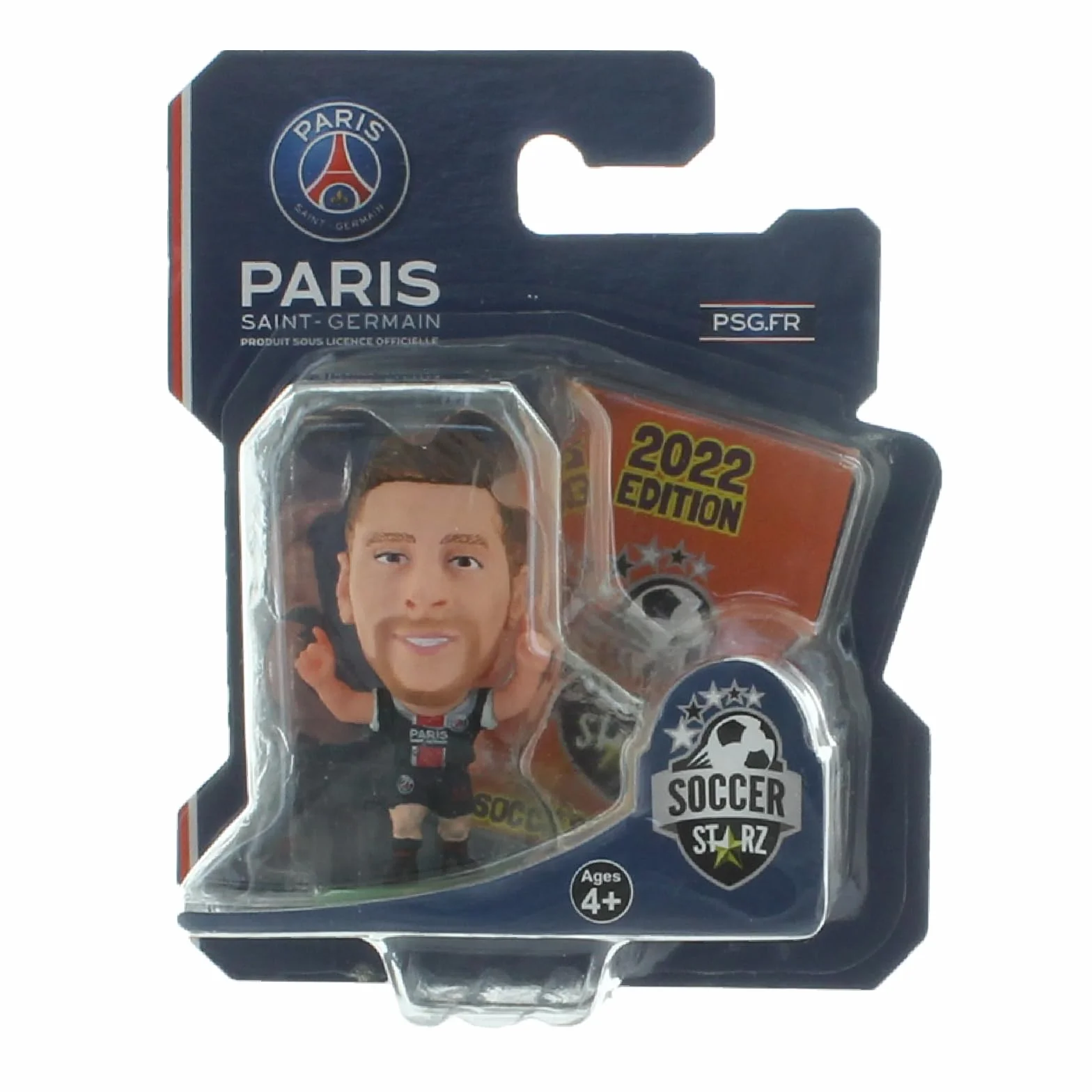 SoccerStarz Paris St Germain Lionel Messi zestaw domowy