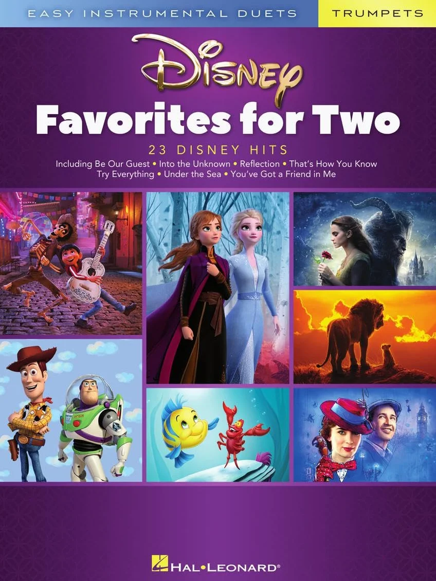 Disney Favorites for Two: Easy Instrumental Duets - Trumpet Edition