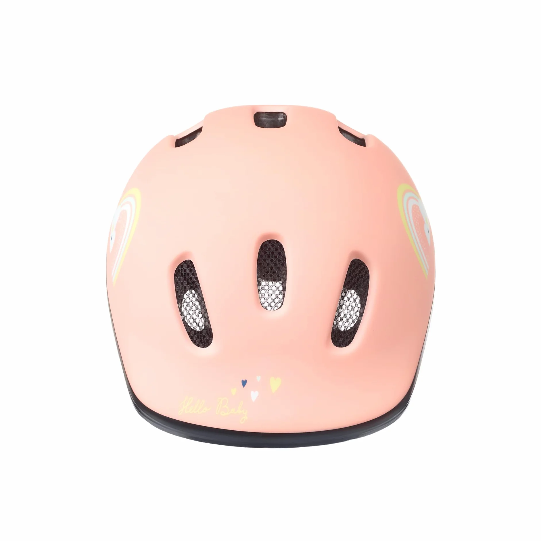 POLISPORT Kask rowerowy dla dzieci XXS Baby Fox Regulowany 44-48cm CE Pomarańczowy