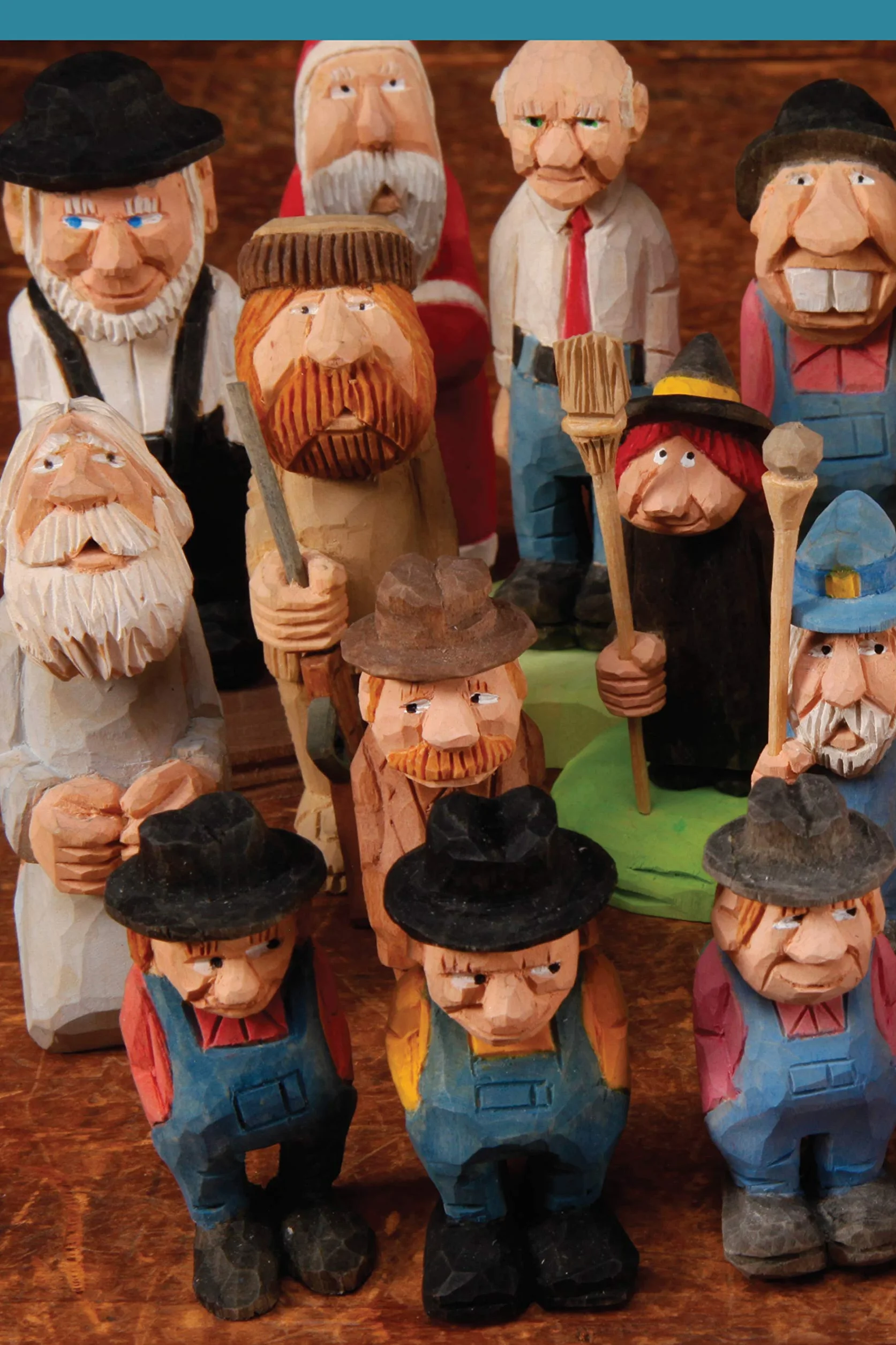 Carving Small Characters in Wood: Instructions & Patterns for Compact Projects with Personality